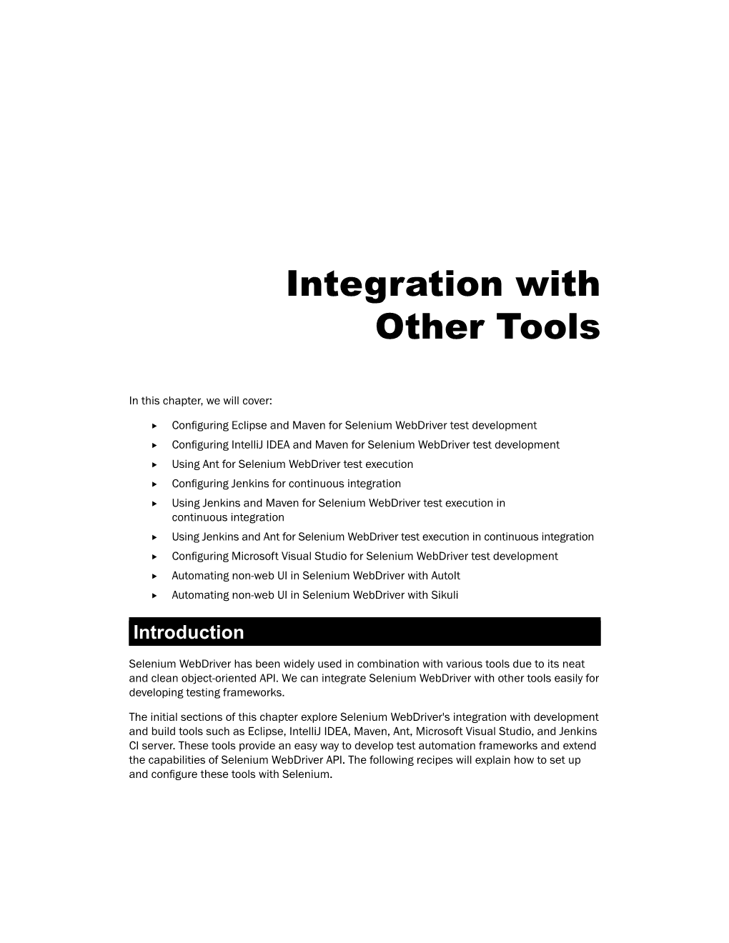 Integration with Other Tools