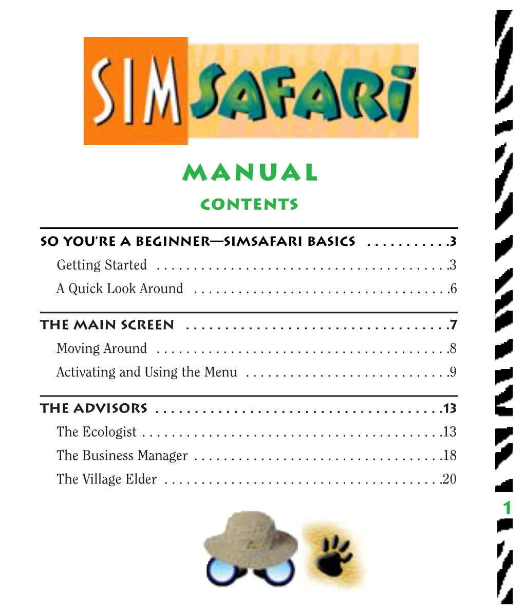 Simsafari Manual (English)