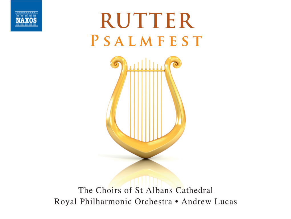 RUTTER Psalmfest