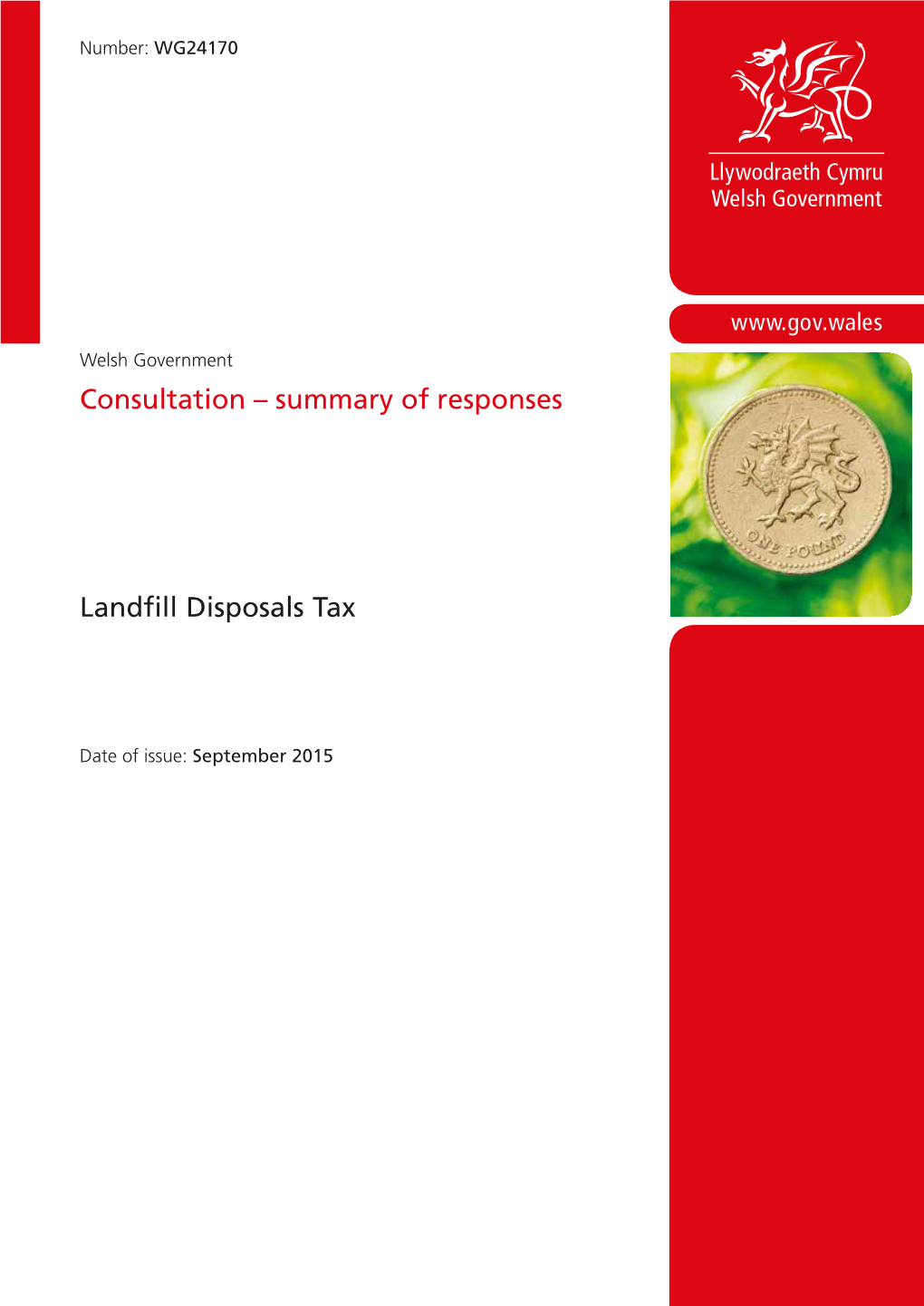 Landfill Disposals Tax Consultation