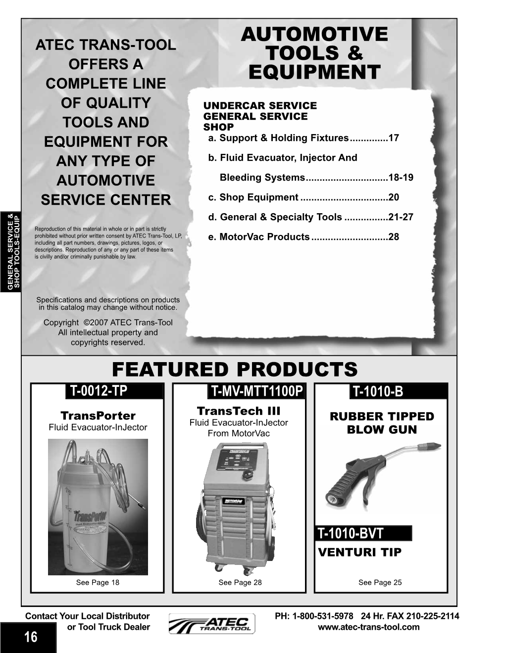 Automotive Tools & Equipment Featured Products
