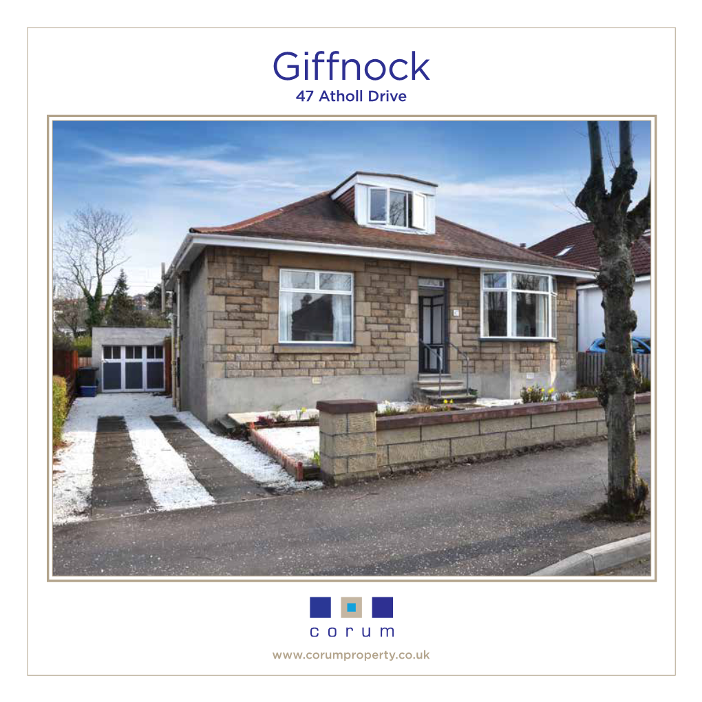 Giffnock 47 Atholl Drive