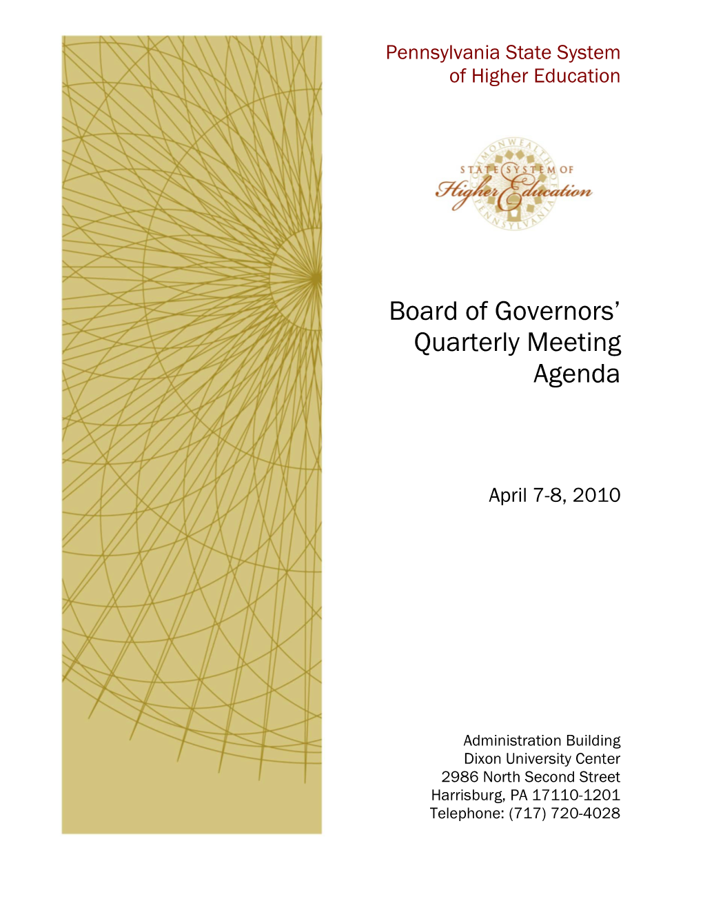 04-2010 Agenda