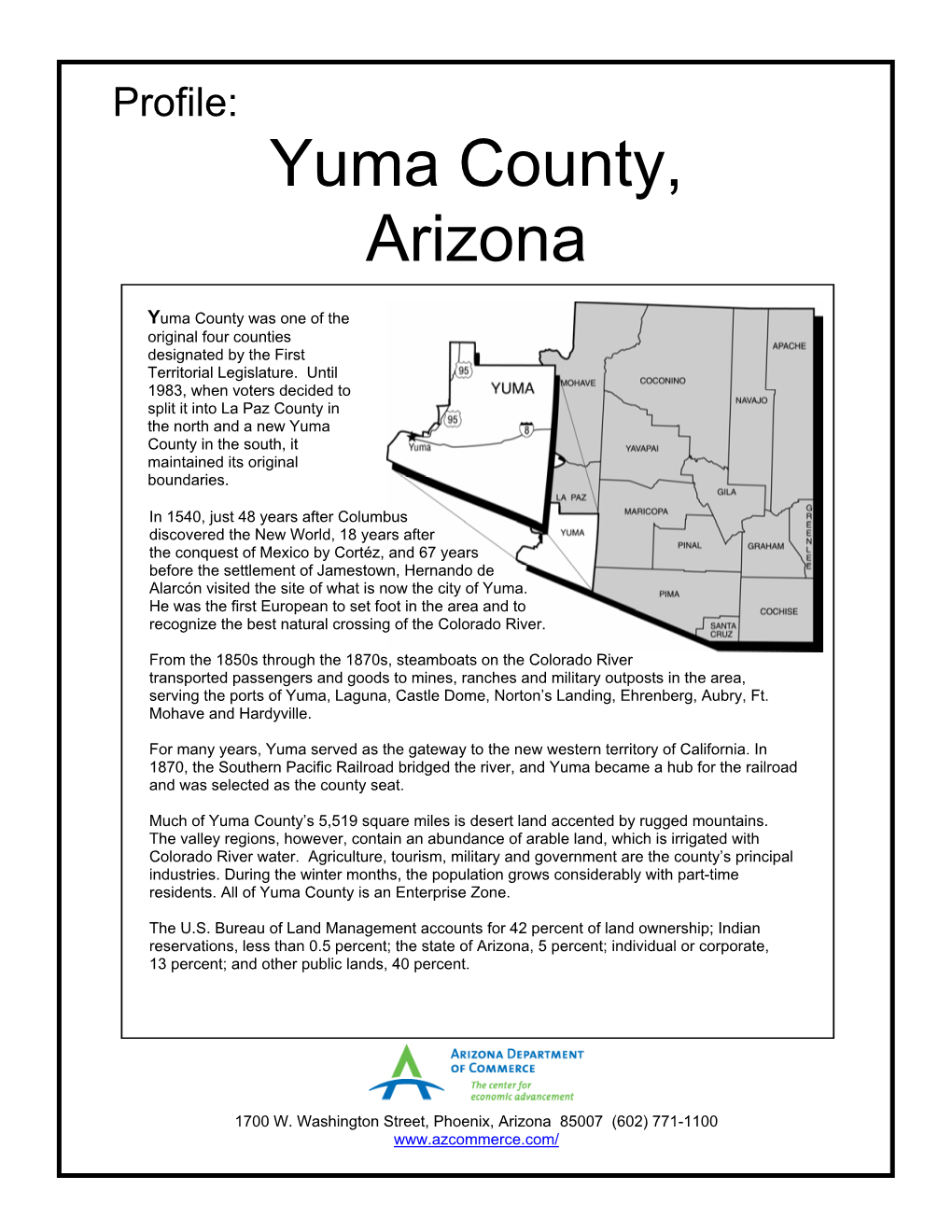 Yuma County, Arizona