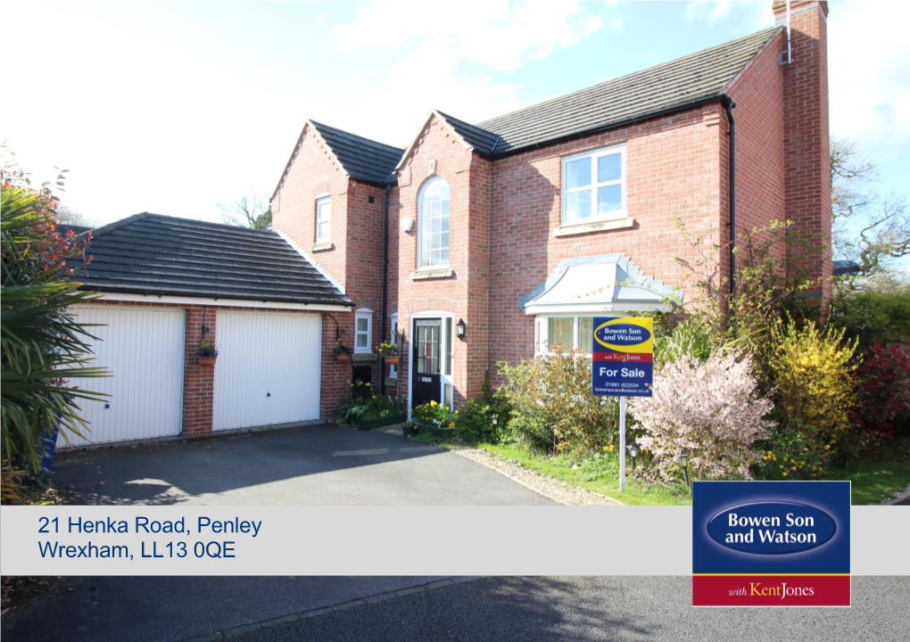 21 Henka Road, Penley Wrexham, LL13 0QE