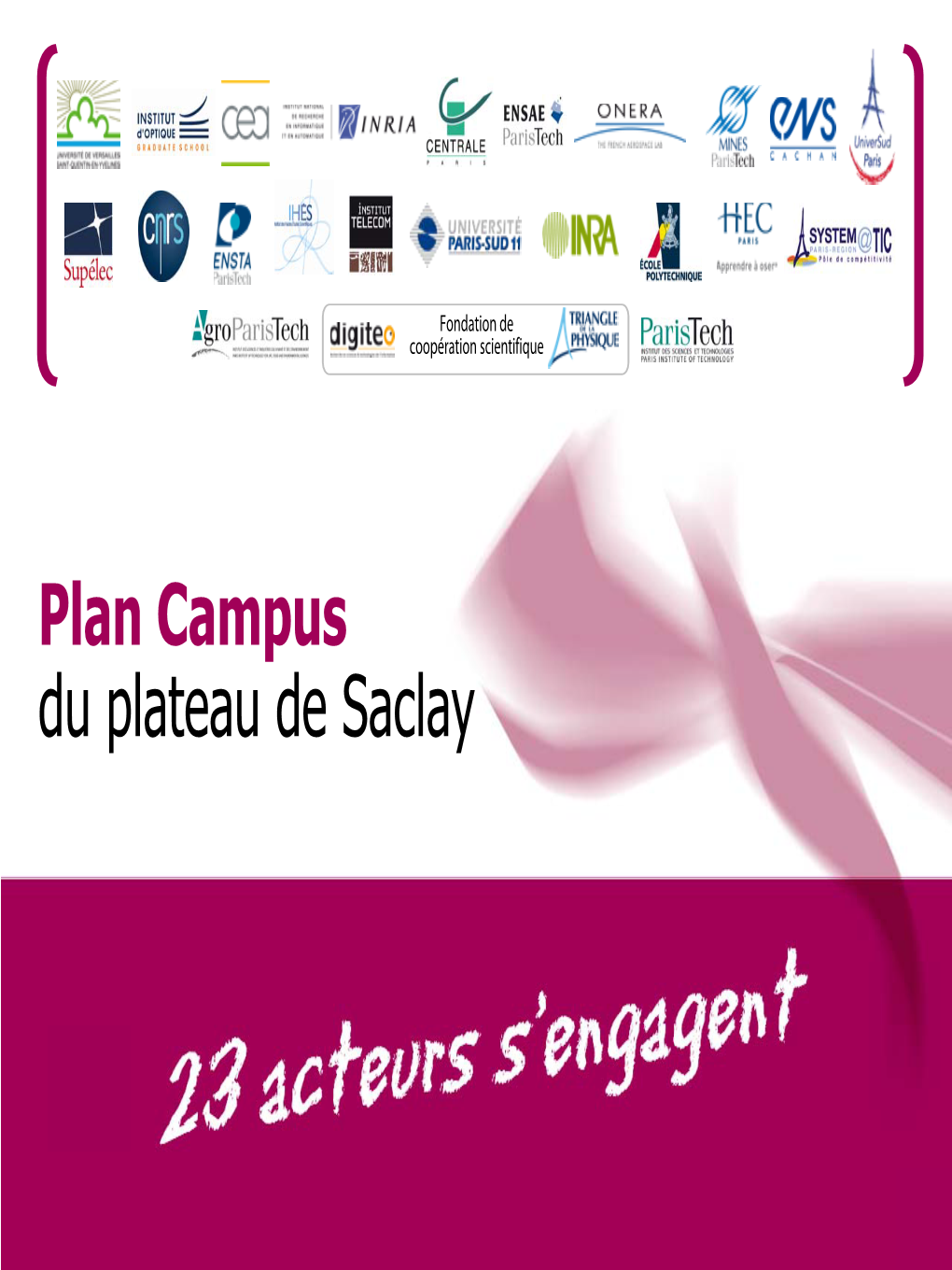 Plan Campus Du Plateau De Saclay