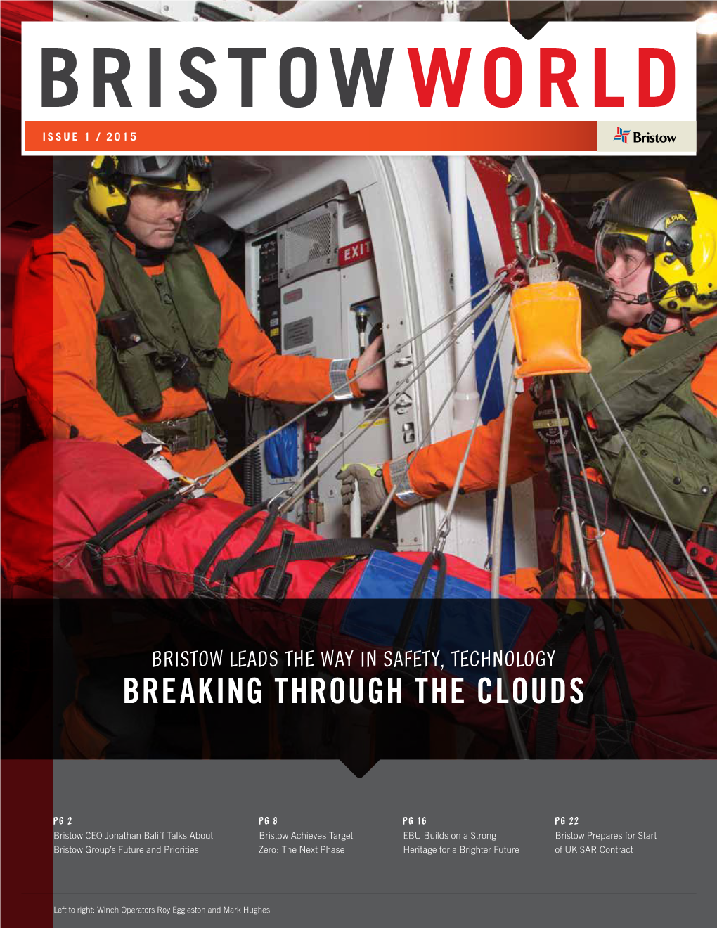 Bristow Leads the Way in Safety, Technology Breaking Through the Clouds