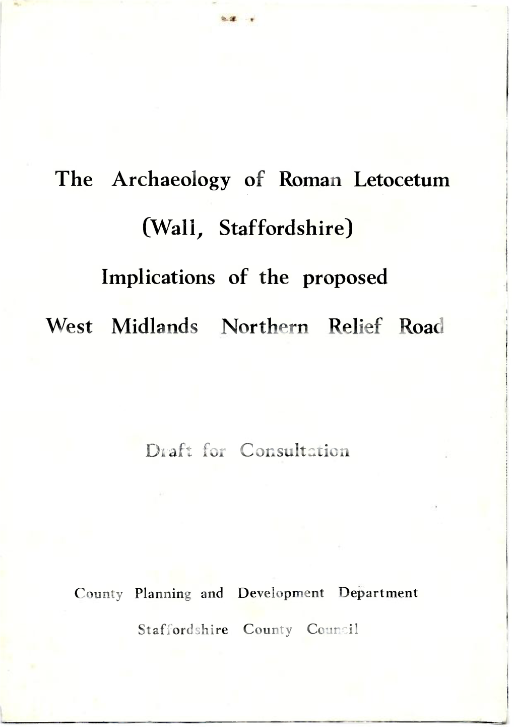 Archaeology of Roman Letocetum