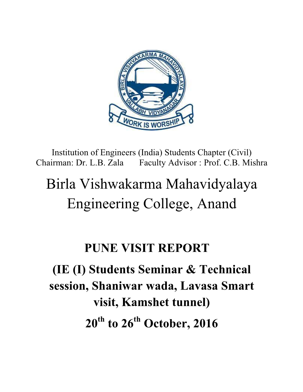 Birla Vishwakarma Mahavidyalaya Engineering College, Anand