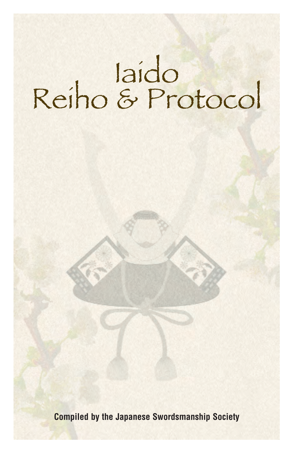 Iaido Reiho & Protocol
