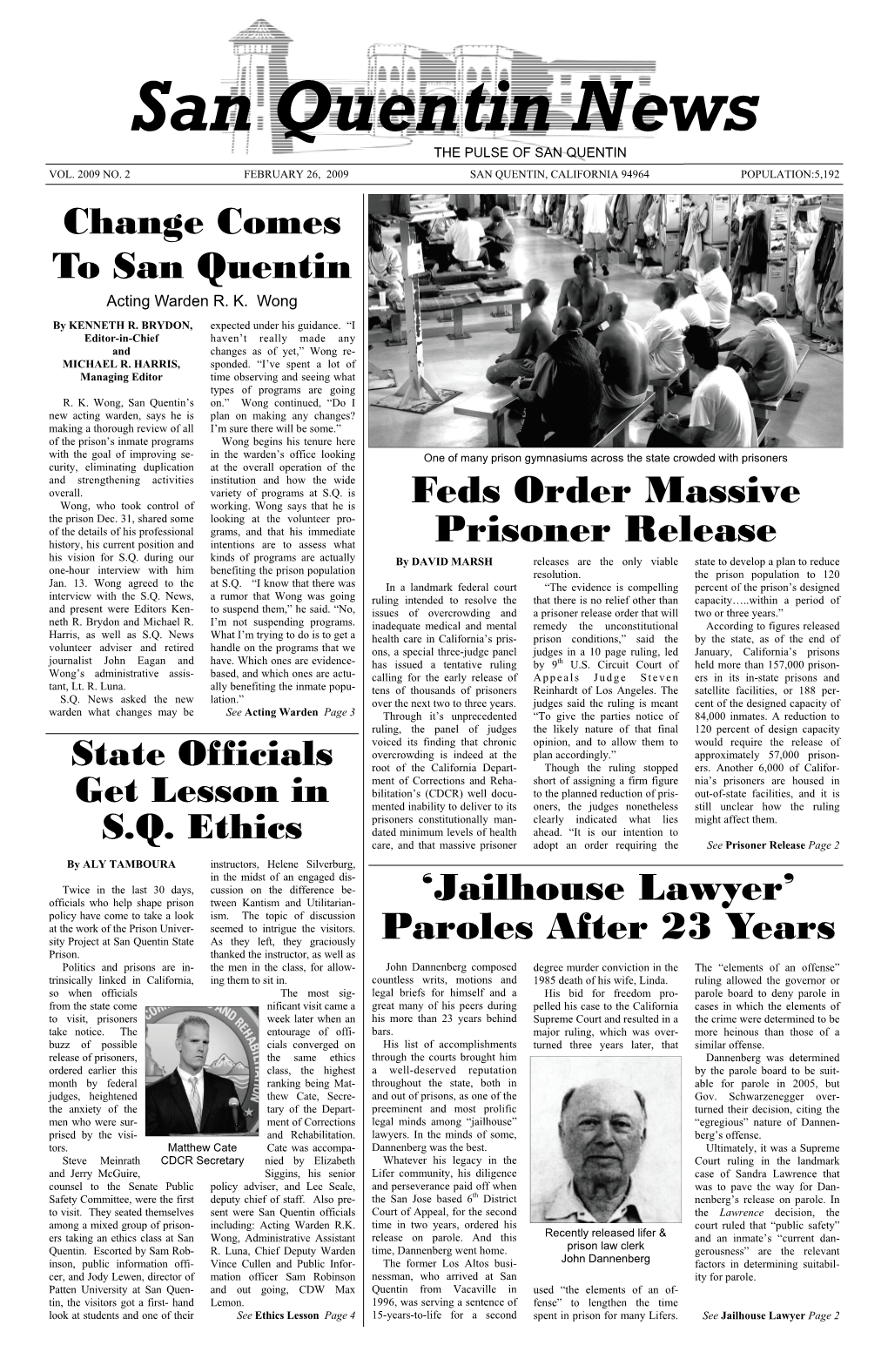 San Quentin News the PULSE of SAN QUENTIN