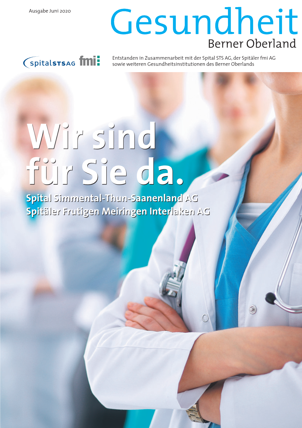 Magazin «Gesundheit Berner Oberland» (Juni 2020)