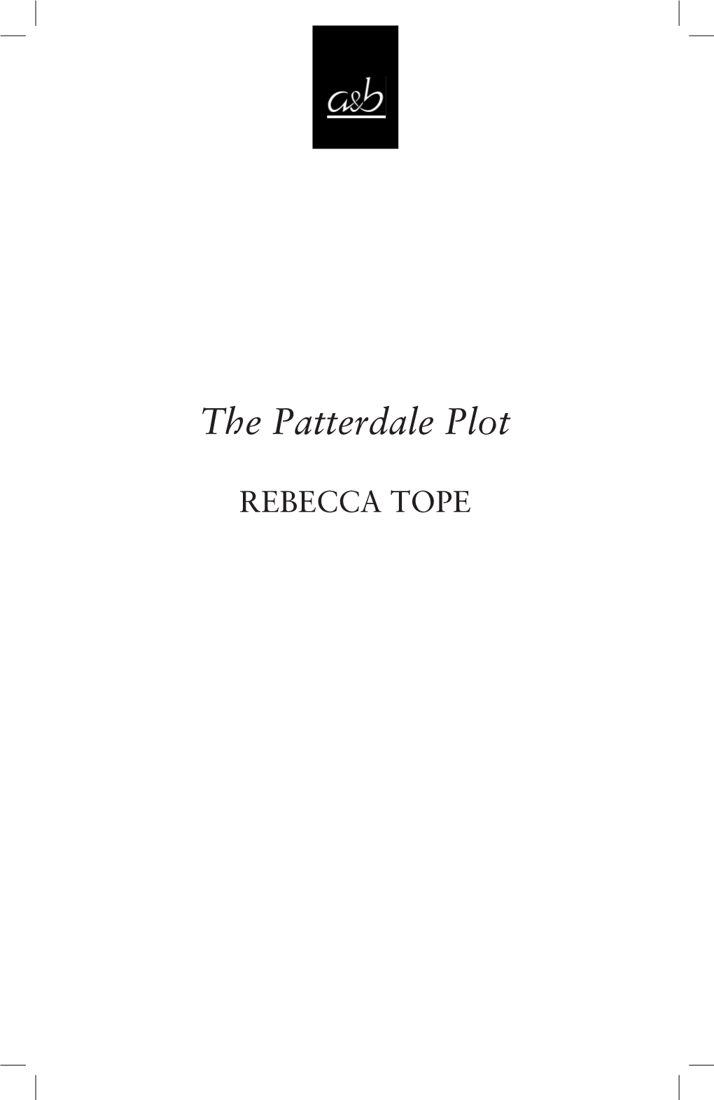 The Patterdale Plot