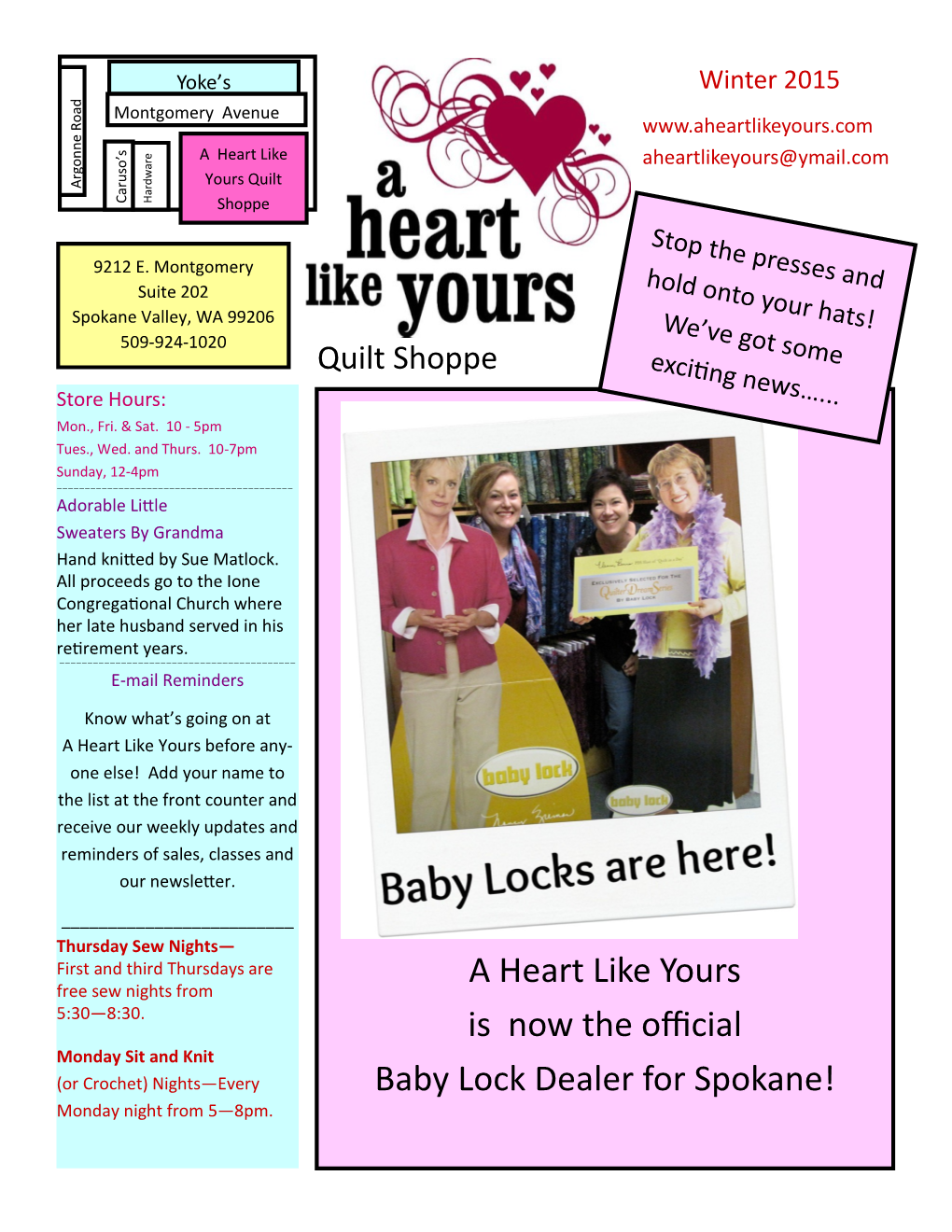 A Heart Like Yours Is Now the Official Baby Lock De