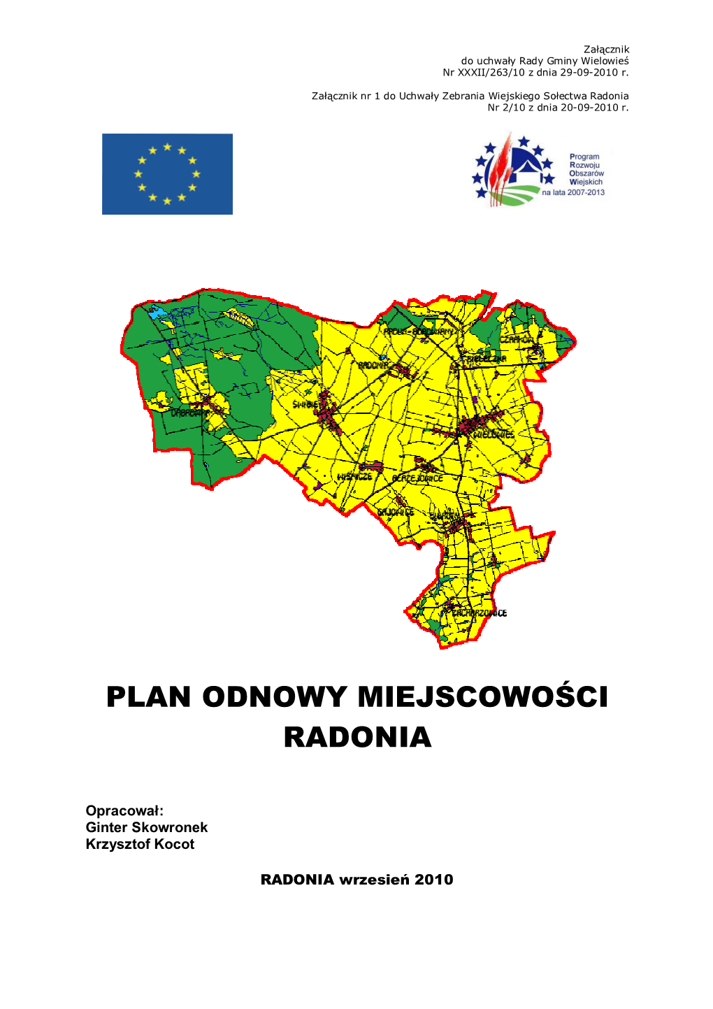 Plan Odnowy Miejscowości Radonia