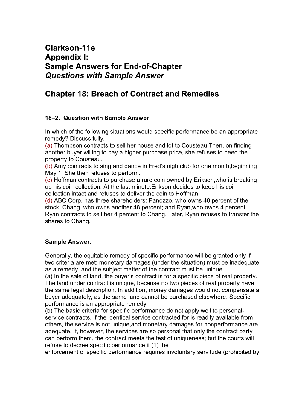 Chapter 4 - Constitutional Authority to Regulate Business s10