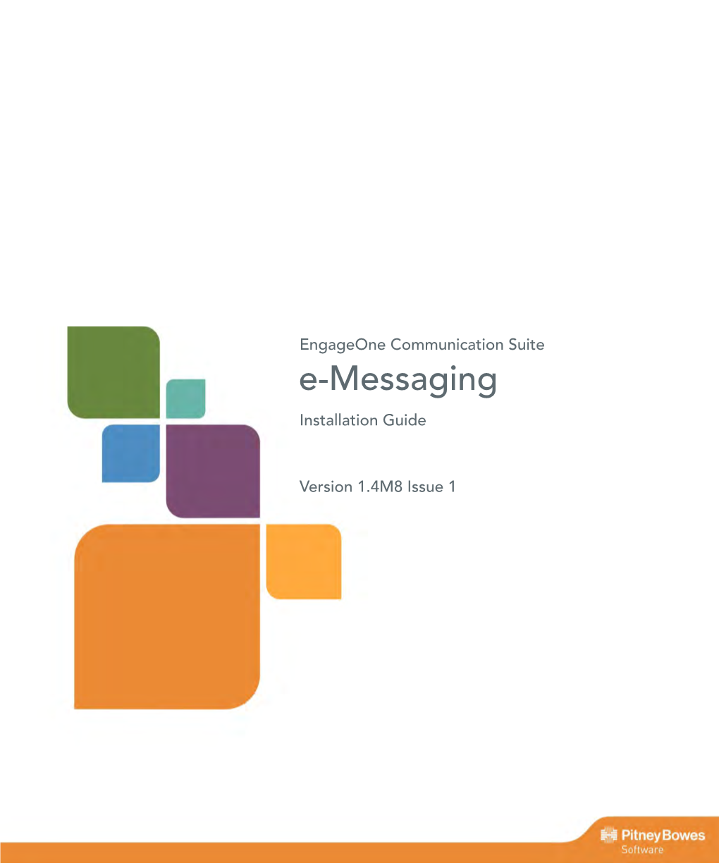 Engageone Communication Suite E-Messaging Installation Guide