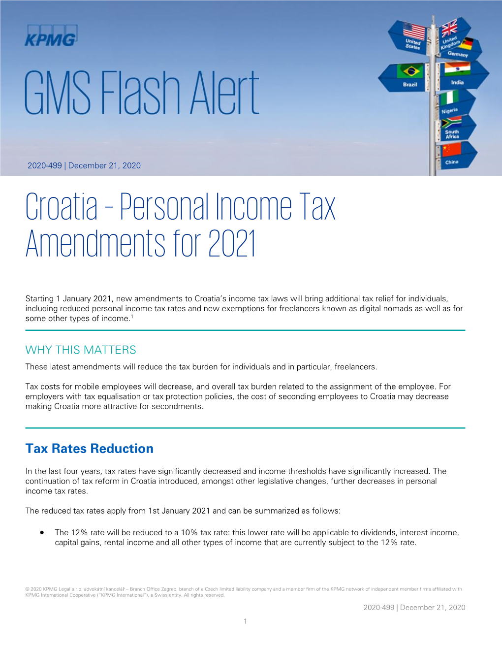 GMS Flash Alert 2020-499 Croatia – Personal Income Tax