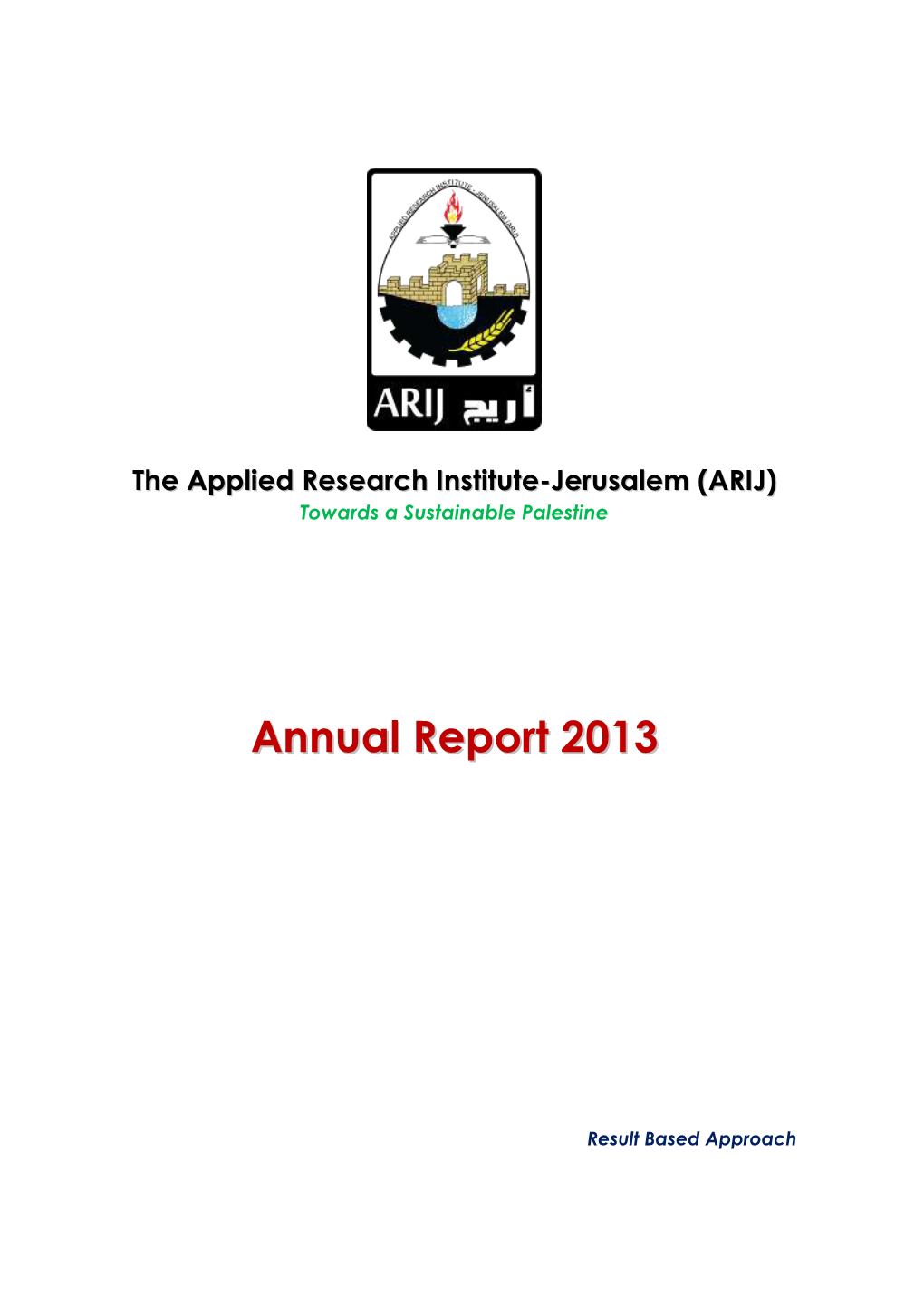 Annual Report 2013 in English