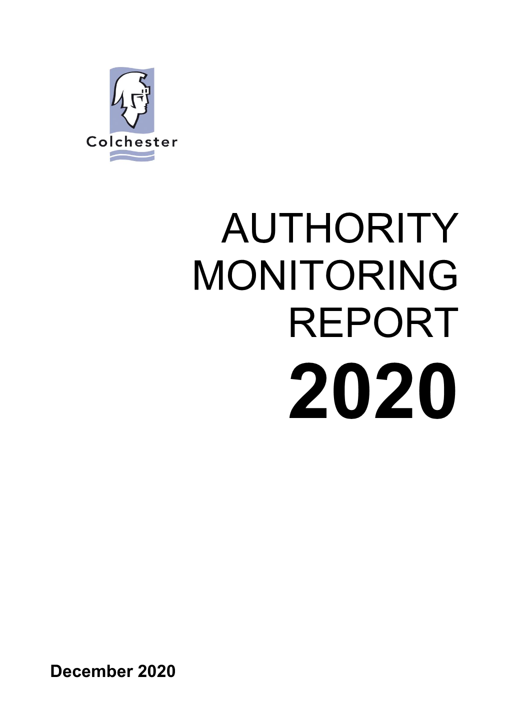 Authority Monitoring Report 1 April 2019 to 31 March 2020