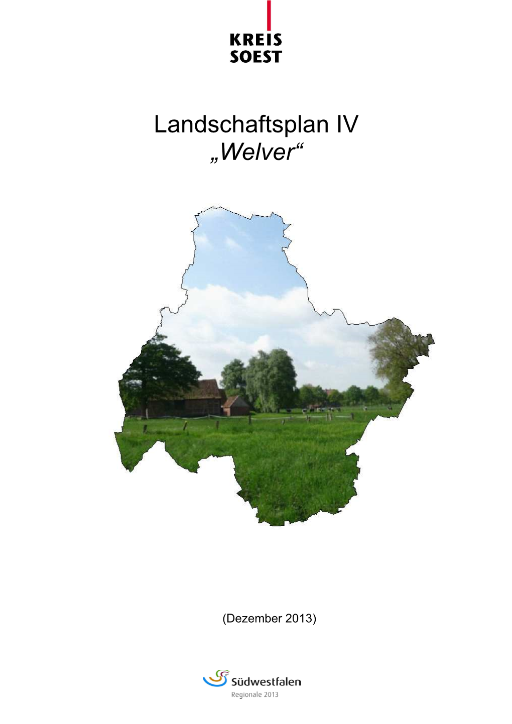 Landschaftsplan IV "Welver"