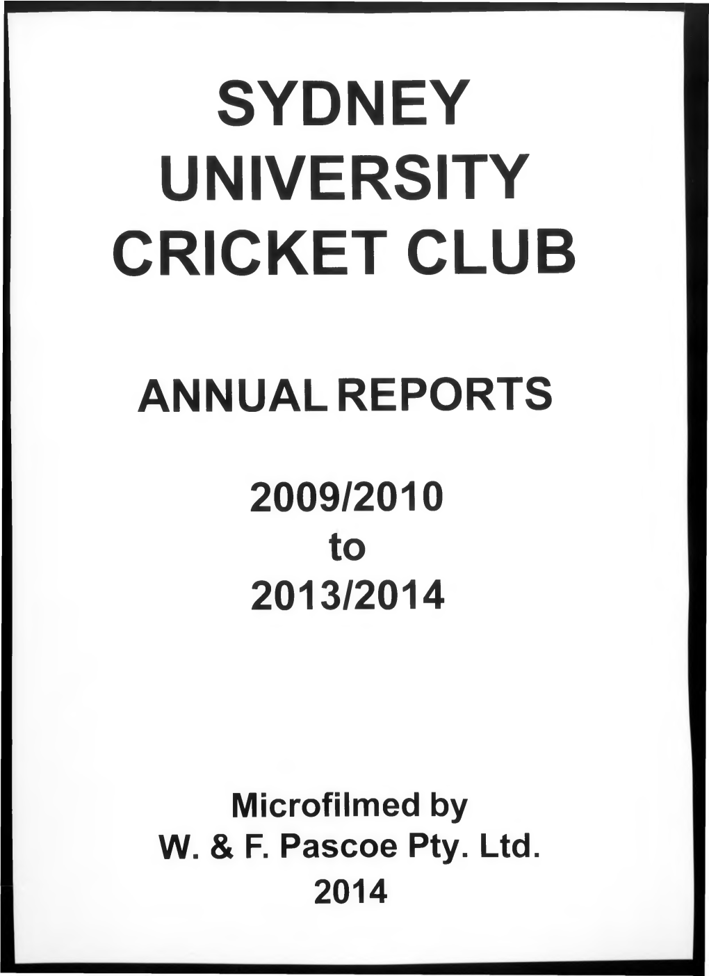 Sydney University Cricket Club