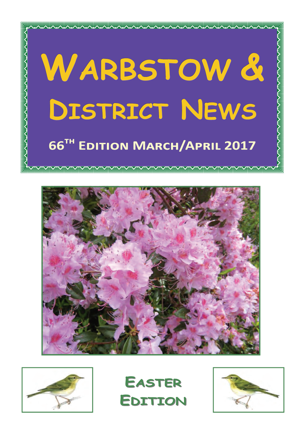 Warbstow News 66Th Edition March/April 2017