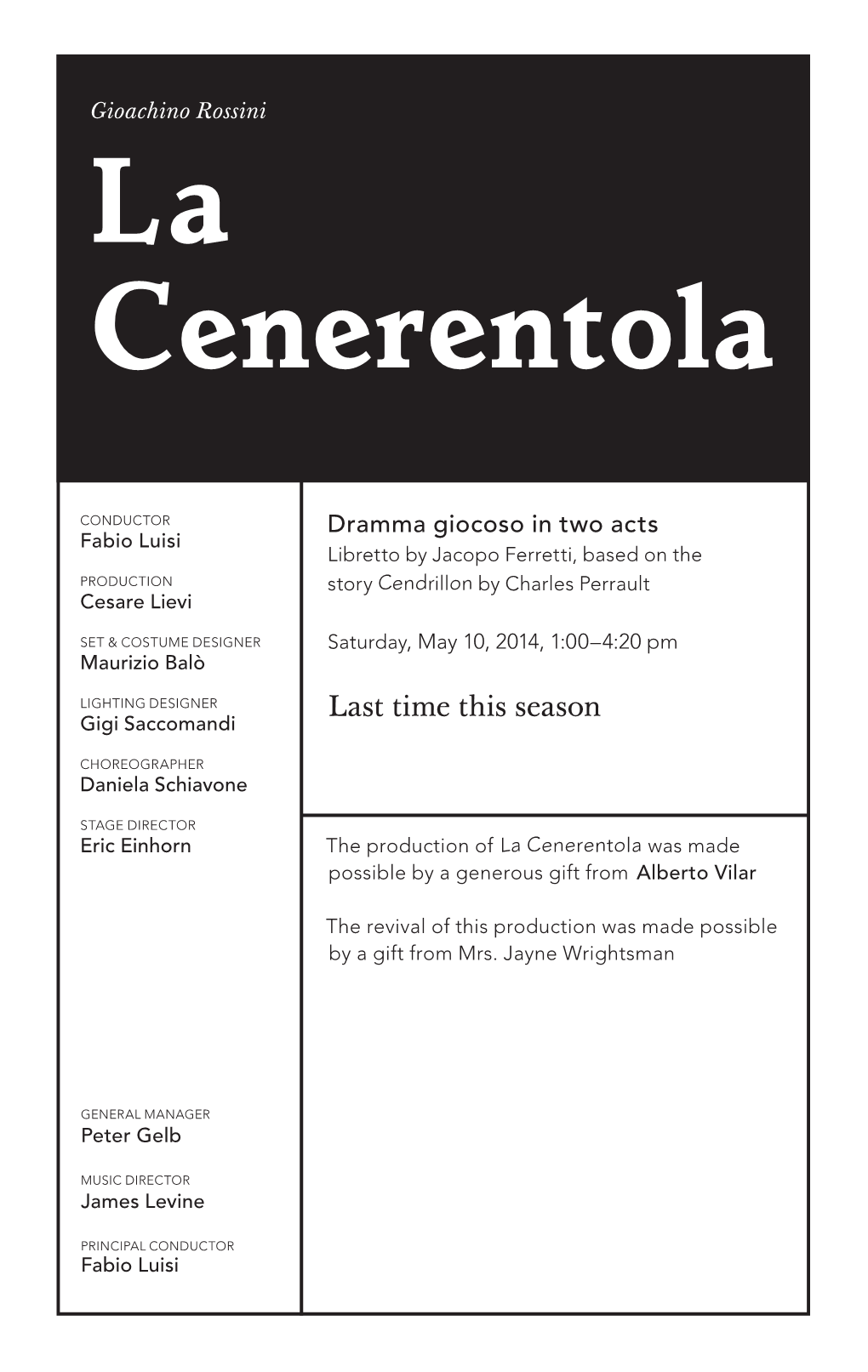 La Cenerentola