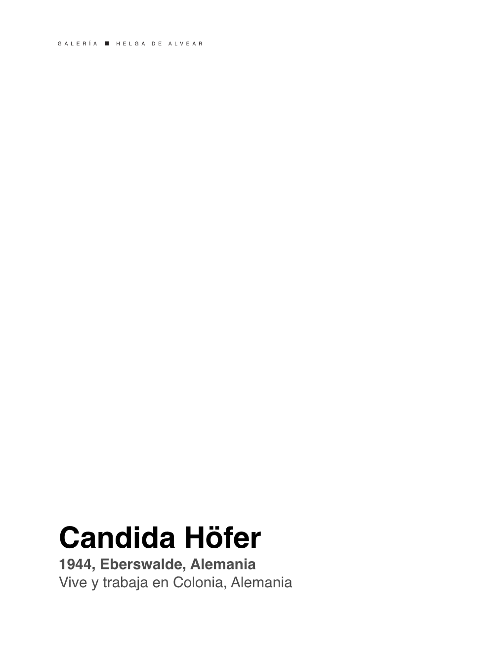 02 Cv Candida Hofer Esp