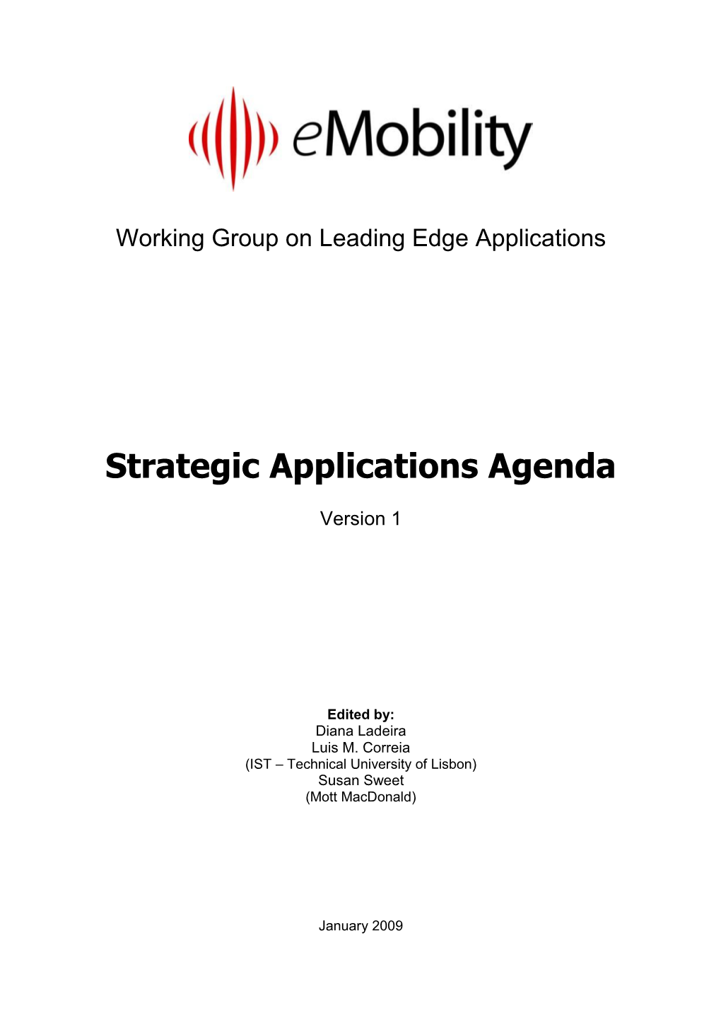 Strategic Applications Agenda