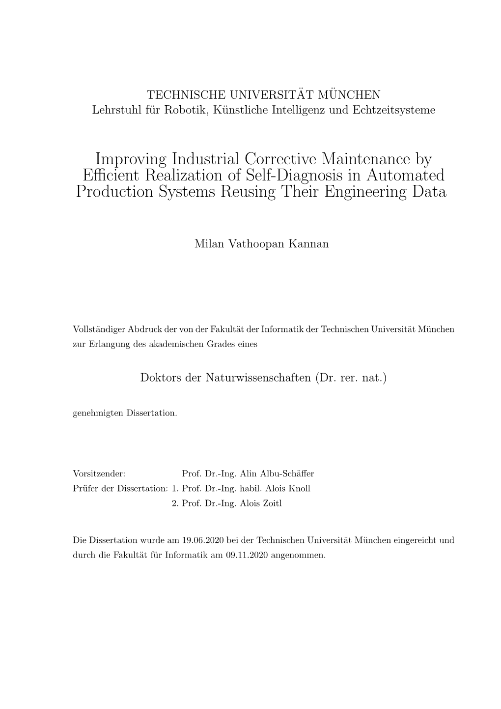 Improving Industrial Corrective Maintenance by Efficient