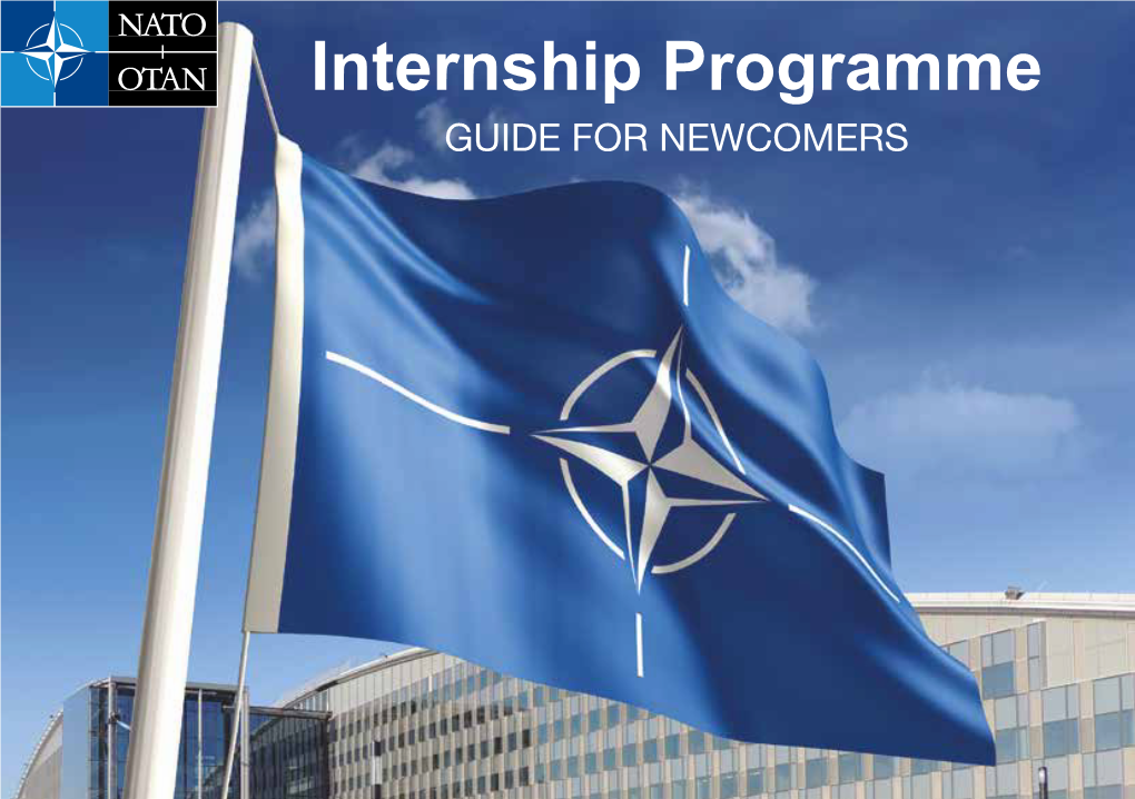 Internship Programme GUIDE for NEWCOMERS