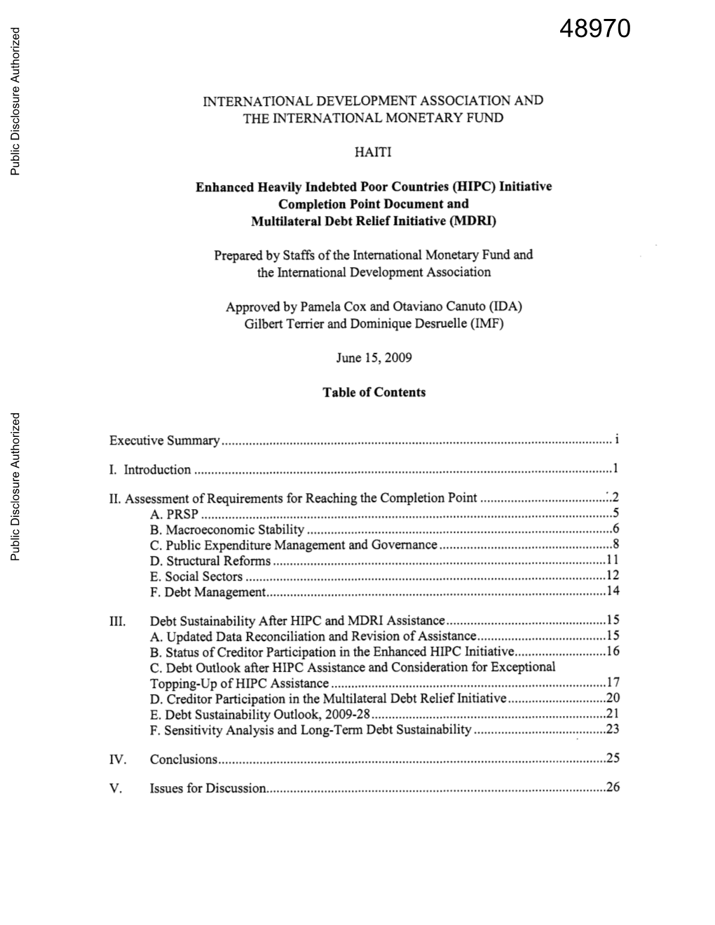 World Bank Document