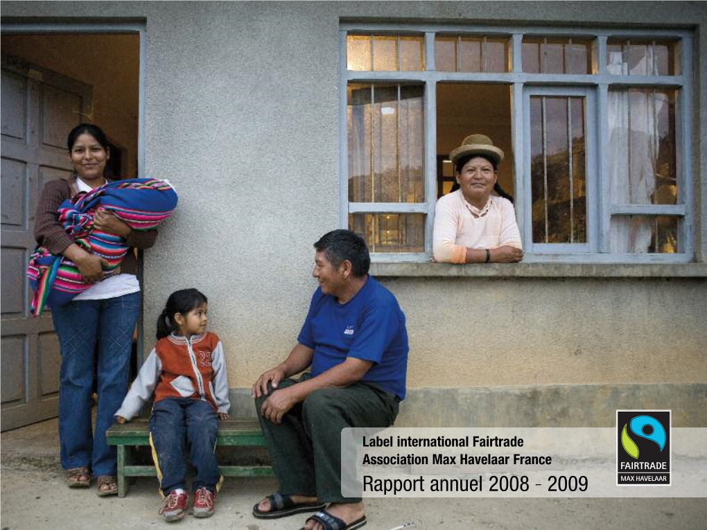 Téléchargez Le Rapport Annuel 2008-2009