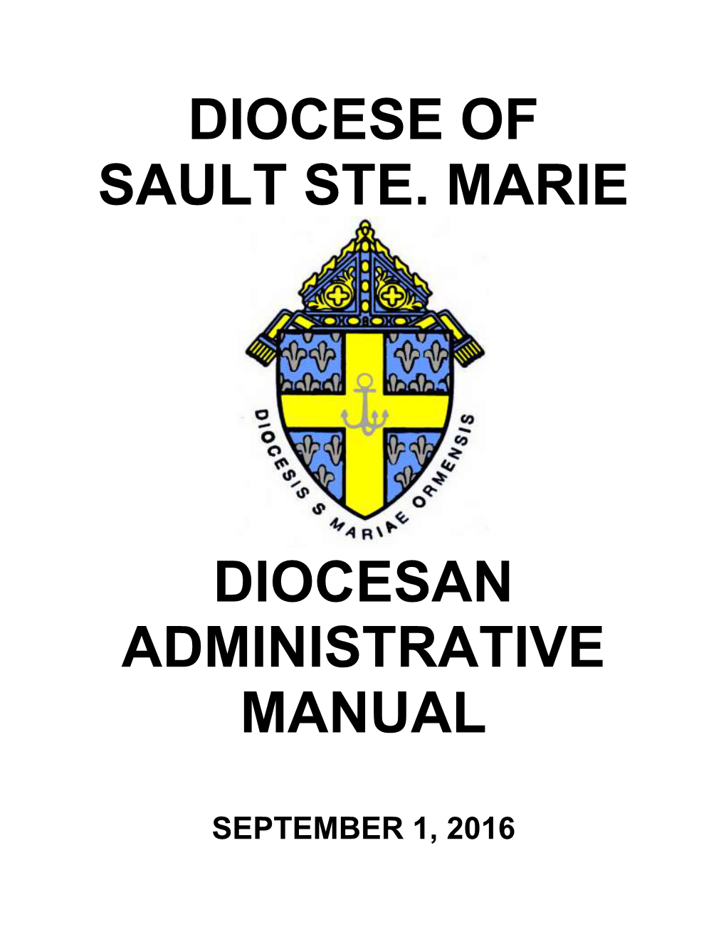 Diocese of Sault Ste. Marie Diocesan Administrative