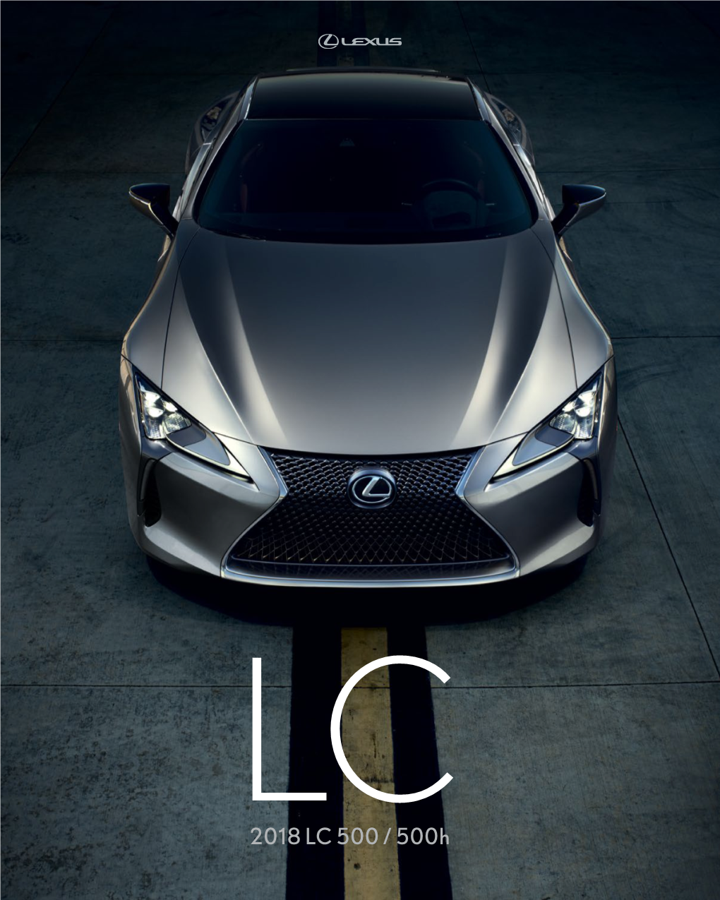 Brochure for 2018 Lexus LC and LC Hybrid