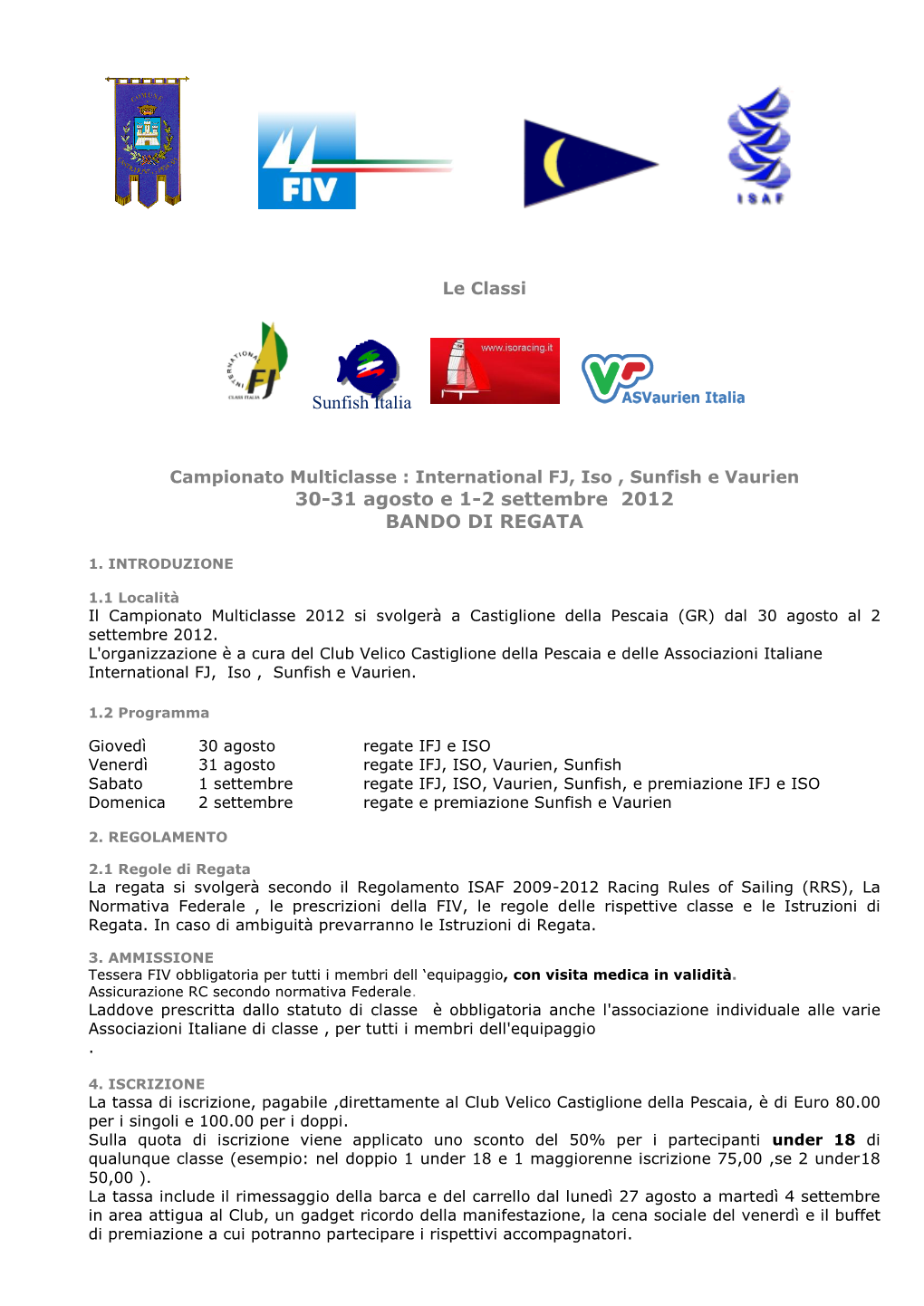 Soling Italian Open Championship