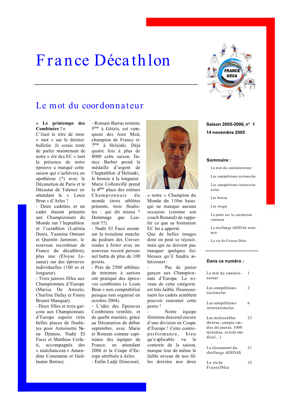 France Déca N°3 Novembre 2005