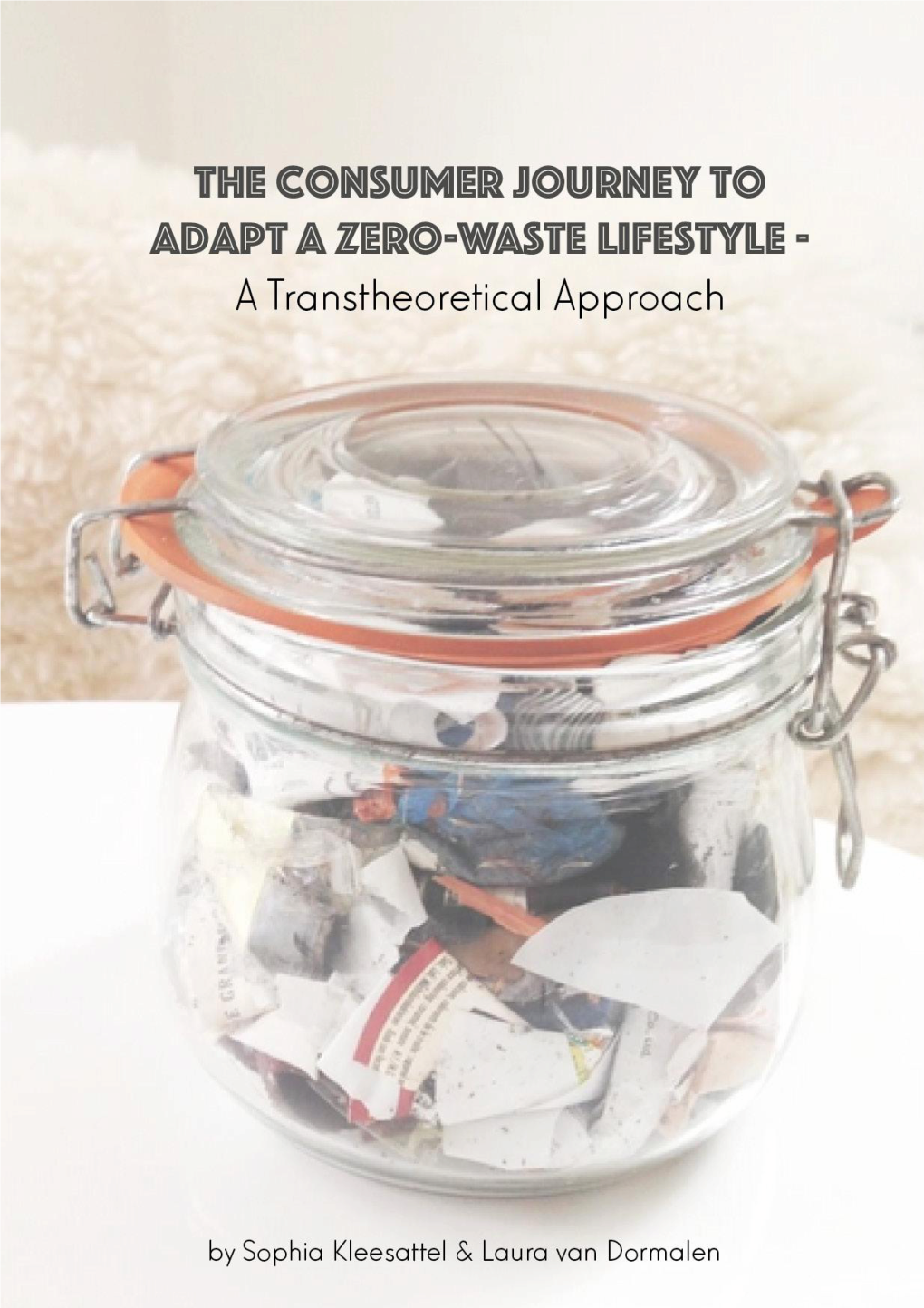 The Consumer Journey to Adapt a Zero-Waste Lifestyle