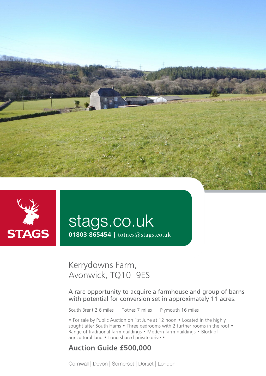 Stags.Co.Uk 01803 865454 | Totnes@Stags.Co.Uk