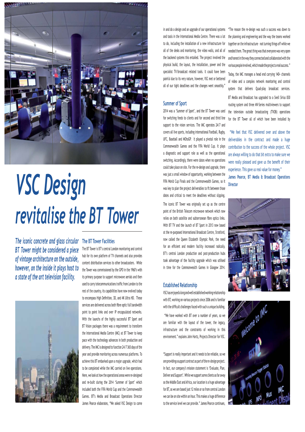 VSC Design Revitalise the BT Tower