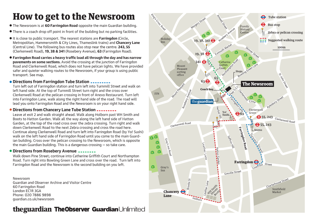 The Newsroom, Guardian and Observer Archive and Visitor Centre