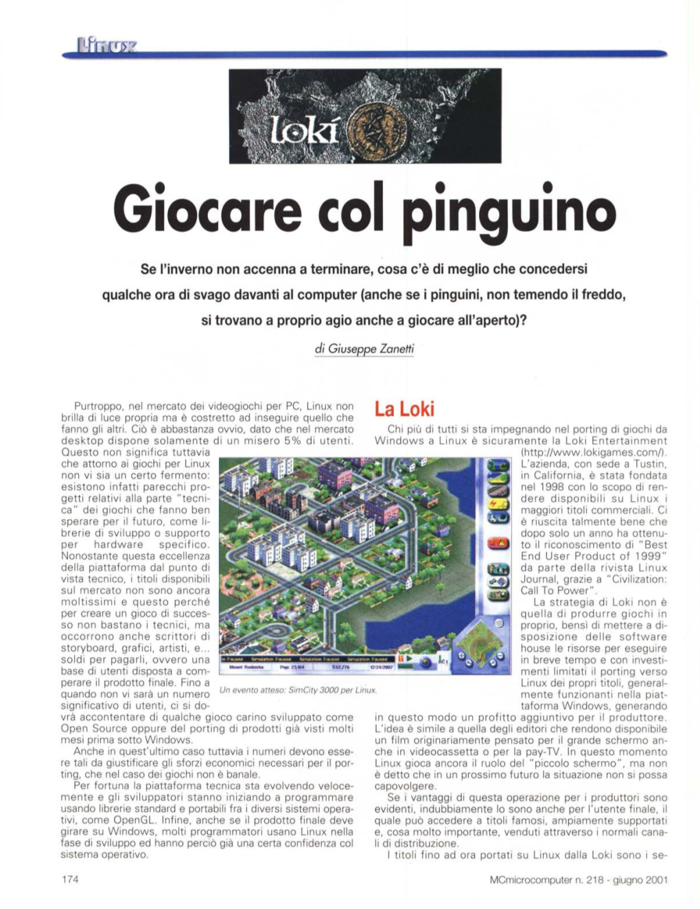 Giocare Col Pinguino