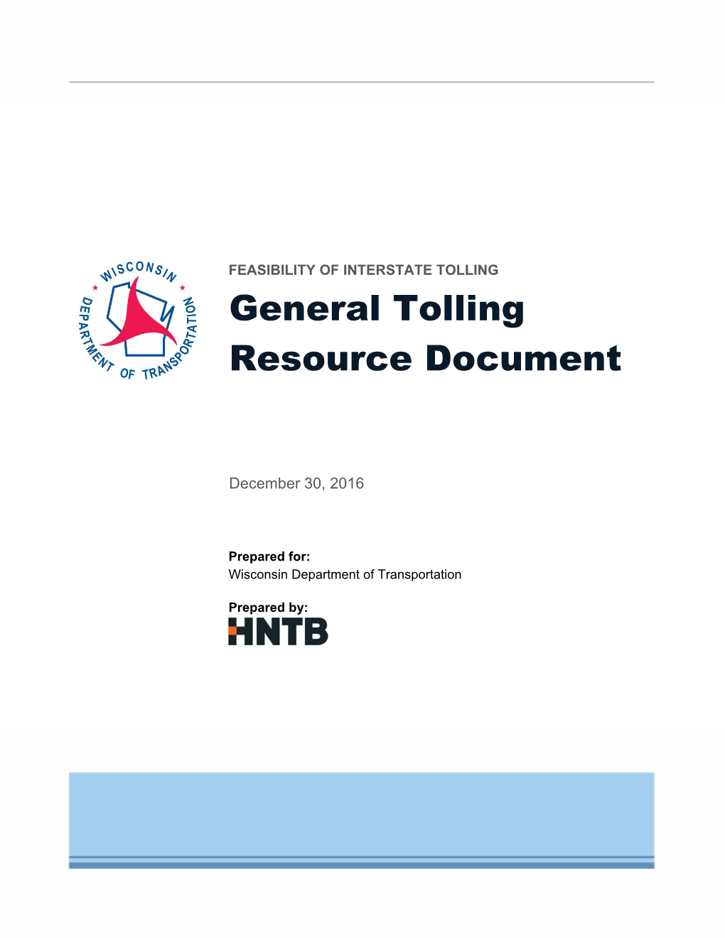 General Tolling Resource Document