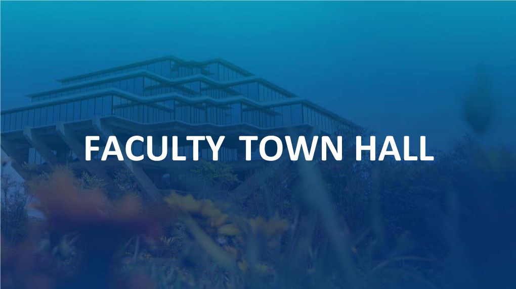 Faculty Town Hall 207,860