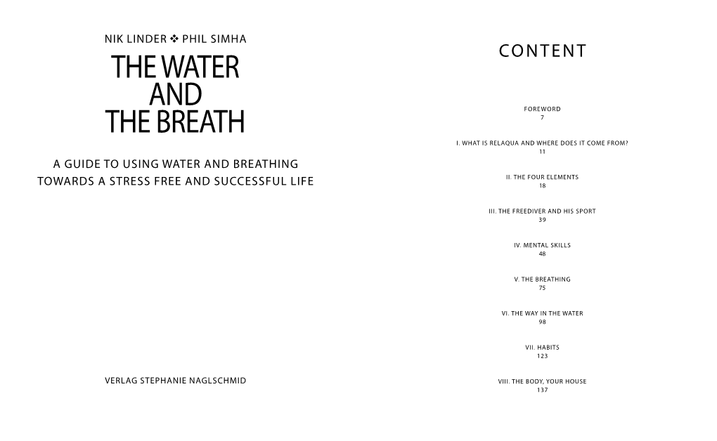 The Water and the Breath