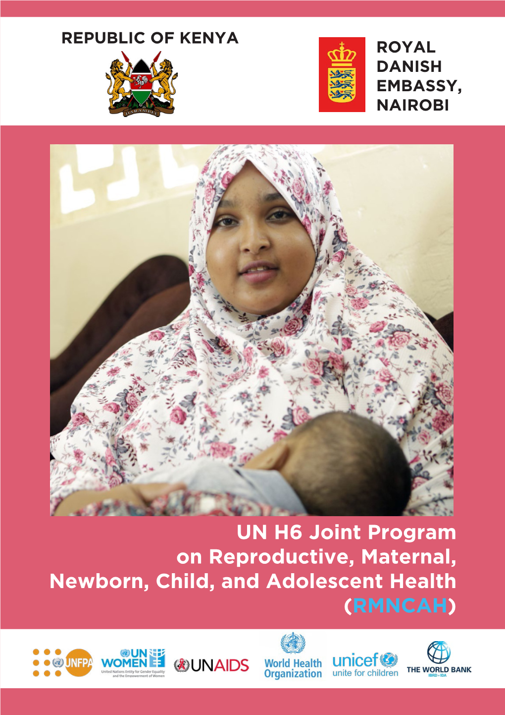 UN H6 Joint Program on Reproductive, Maternal, Newborn, Child, and Adolescent Health (RMNCAH) UN H6 Joint Program on RMNCAH