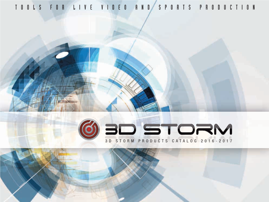 3D Storm Product Brochure