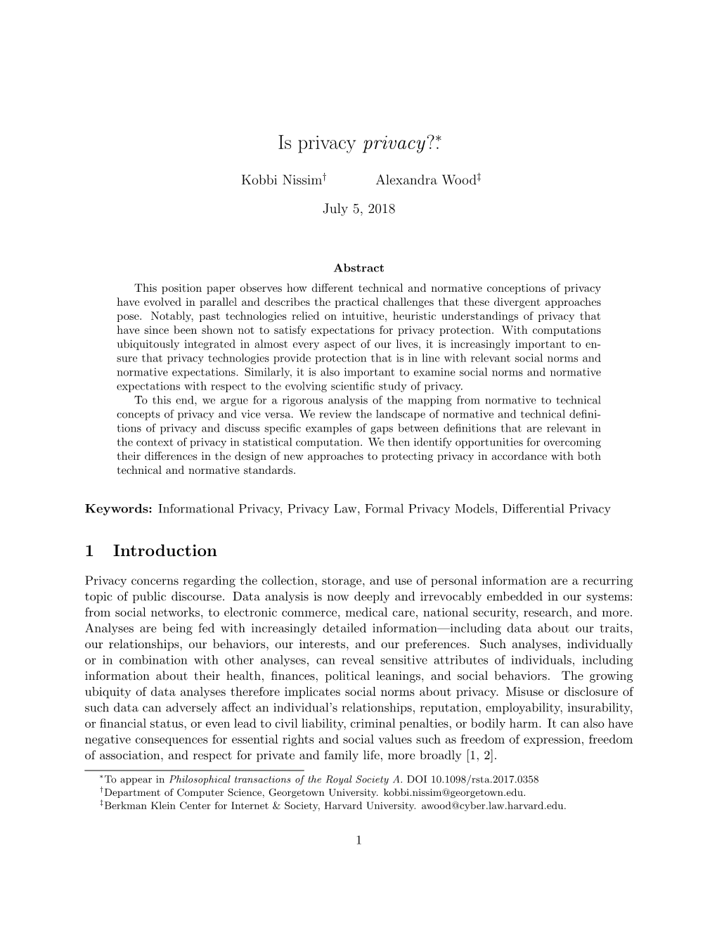 Is Privacy Privacy -2.Pdf
