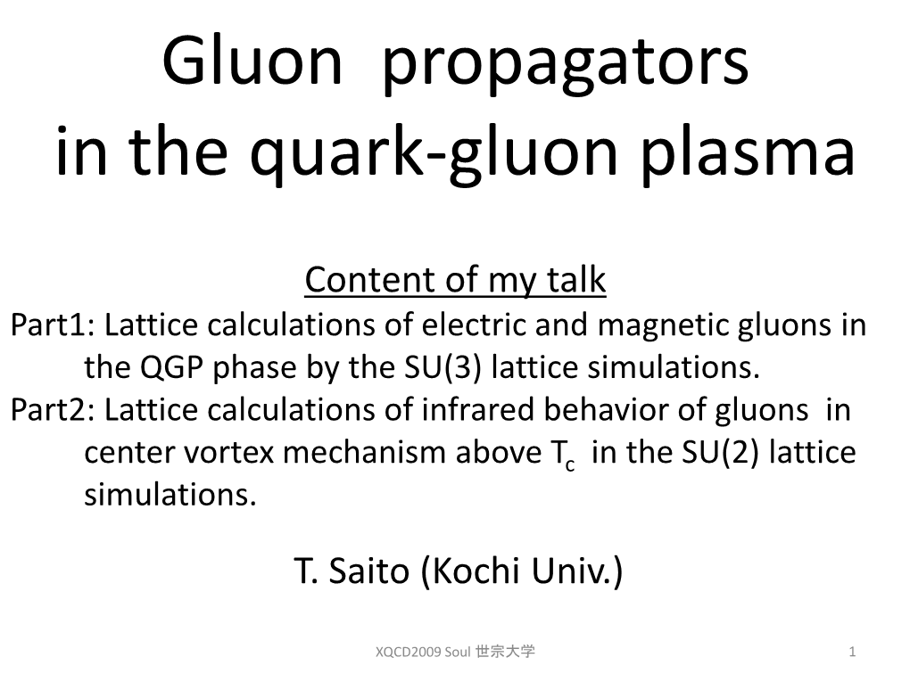 Gluon Propagators and Center Vortex at Finite Temperature